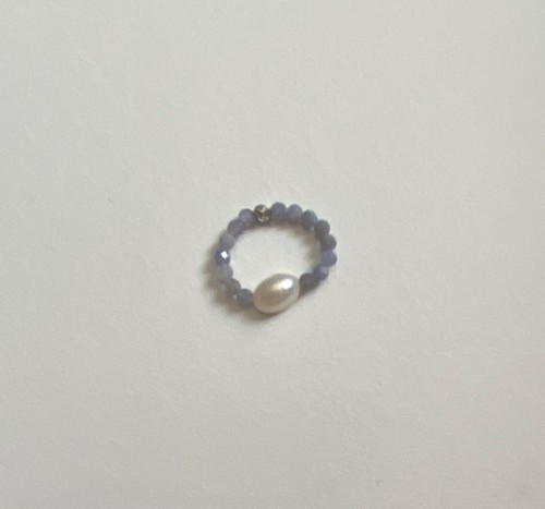Tanzanite freshwater pearl - &,