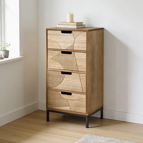 Chest solid wooden storage - chest, 4