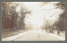 Vintage RP postcard Moorgate