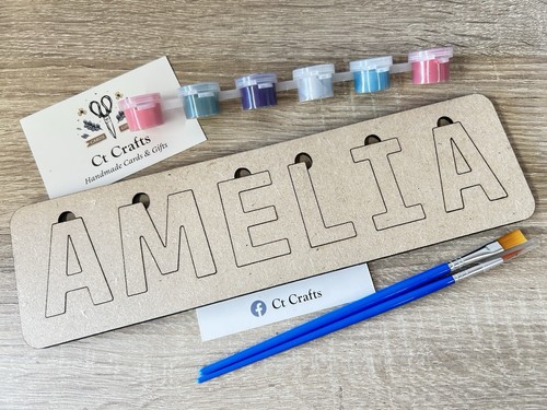 Personalised wooden name - personalised,