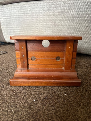This mid century - this, wooden