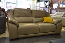 Italian Leather Sofa Large 3