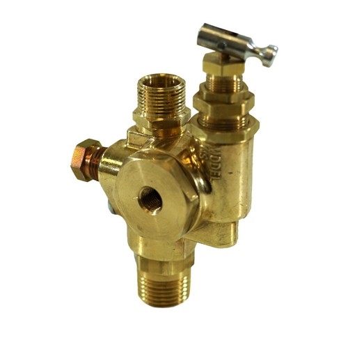 Gas air compressor pilot - compressor, check