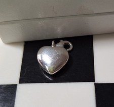 Thomas Sabo Heart❤️Puff ❤️Engraved❤️Letter L❤️Silver❤️Charm❤️Pendant 