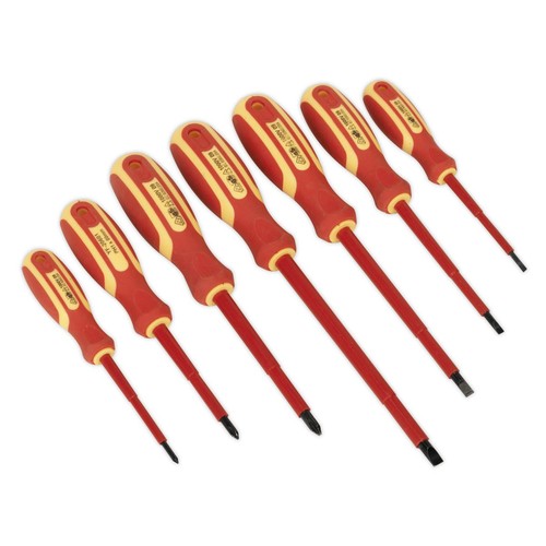 Sealey screwdriver set - sealey, 7pc
