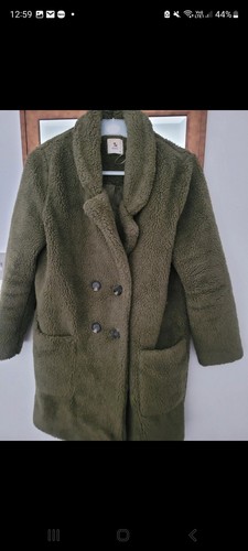 Green mid length fleece - tu,