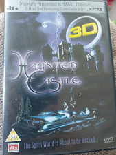 HAUNTED CASTLE XCQ ULTRA 3D & 2D 2 DISC UK DVD WITH 3D GLASSES BEN STASSEN L NEW