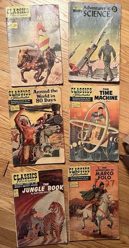 Lot classics illustrated - classics,