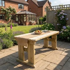 Picnic Table Hollies Rounded