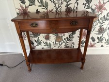 Hall Table And Matching Mirror