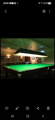 Snooker table full size with - table,