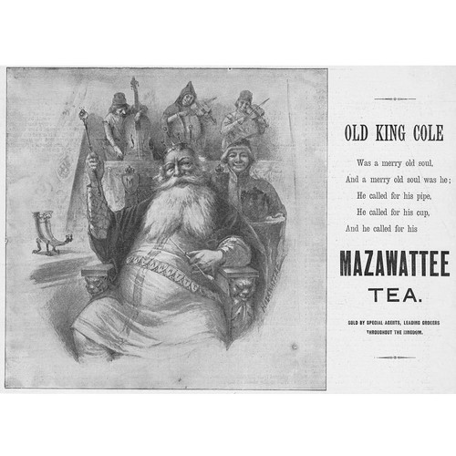 Mazawattee tea old king - mazawattee, cole