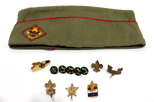 Vintage boy scout pins - boy,