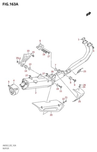 Suzuki genuine screw - genuine, 12)