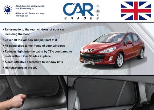 Car shades for peugeot 308 - for,