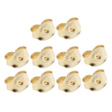 10Pcs 925 Solid Sterling Silver Earring Backs Butterfly Scrolls   Stud