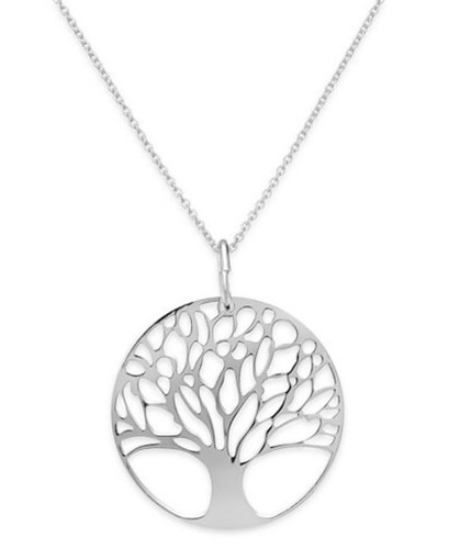 925 solid sterling silver - sterling, tree