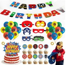 Boy Birthday Superhero