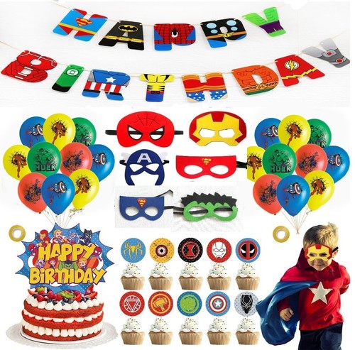 Boy birthday superhero - birthday,
