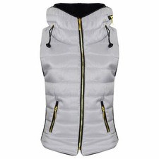 Kids Girls Boys Silver Puffer