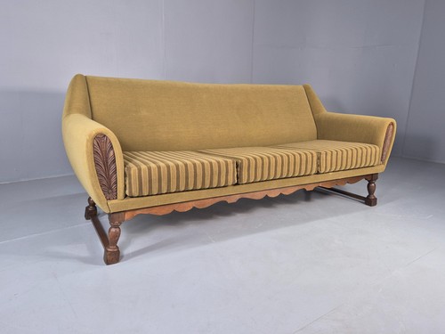 Vintage danish seater sofa - danish,