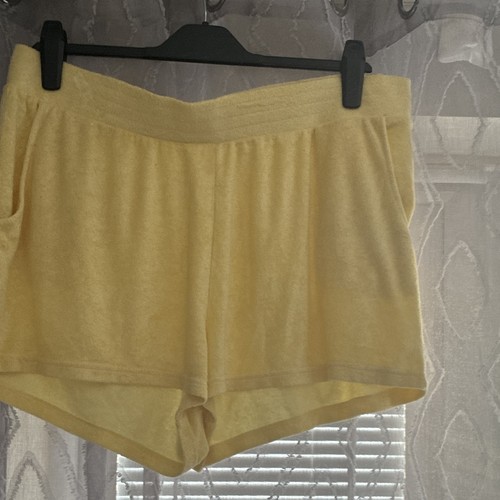 Yellow terry towelling - f&f,