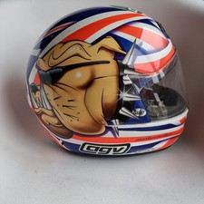 Vintage AGV Motorcycle Helmet