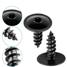 FIT FORD TORX Black Self Tapping Screws Flanged Pan Head/Body Screws
