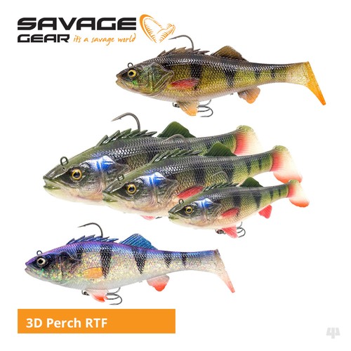 Savage gear perch shad - 3d,