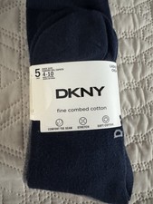 DKNY 5 Pairs Crew Socks Fine