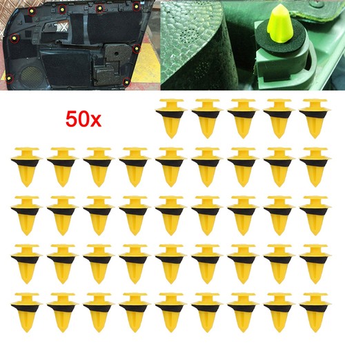 Car door fastener clips - car,