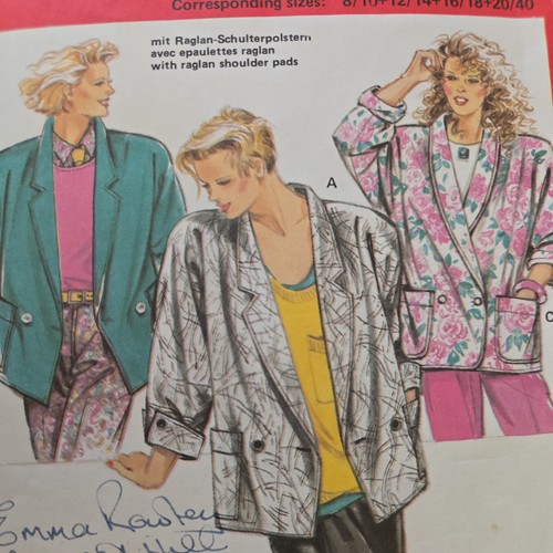 Burda 6418 vintage - , cut