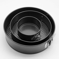 3Pc Non-Stick Round Cake Tins