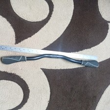 Carerra MTB Handlebars with Grips Mountain bike riser bars used steel