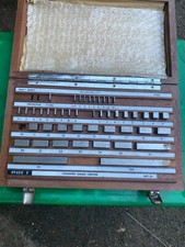 Steel Slip Gauges, Blocks M47/1  incomplete Set Metric gages Grade 2 #22