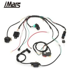 Wiring Harness Loom Solenoid Coil Rectifier CDI 50 70 110cc 125cc ATV Quad Bike