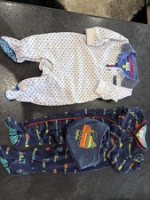 2 X Ted Baker Babygrows Suits 0-3 Months