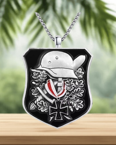 German wound badge necklace - badge,