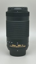 Nikon AF-P DX 70-300mm f/4.5-6.3G ED VR Lens + Caps - Free UK Post