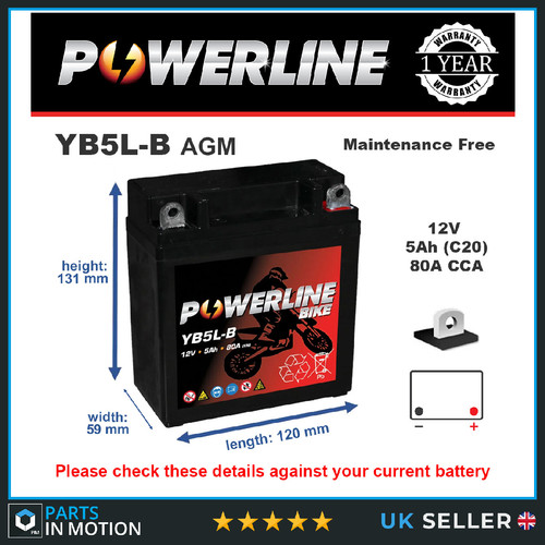 Yb5l agm powerline - yb5l-b,