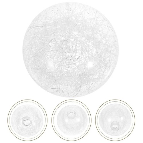 Glass globe lamp shade - globe,
