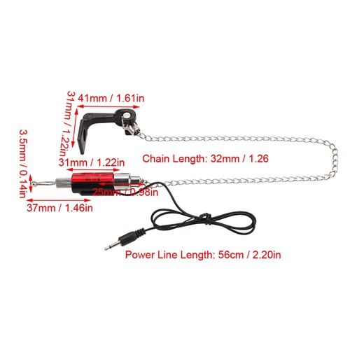 Fish bite alarm led - fish,