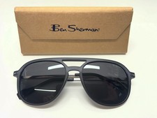 Ben Sherman Mens Black Sunglasses - Reggie Sunglasses - New - RRP = £54.00