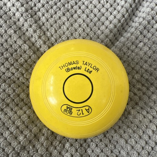 Used crown green bowls - green, jack