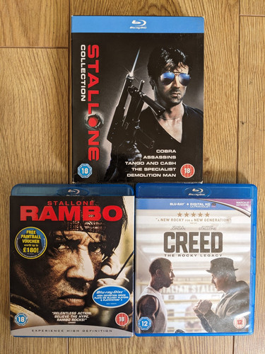 Stallone collection blu - stallone,