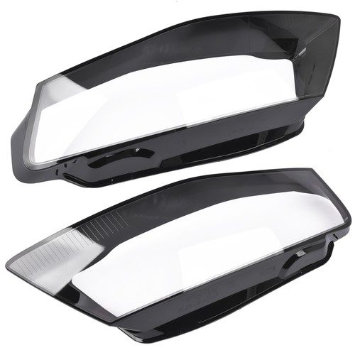 Pair car front - front, lens