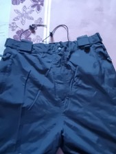 TRESPASS MENS WATERPROOF WALKING TROUSERS SIZE XL Black COLOR. EXCELLENT CONDIT