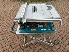 Makita 2704 Table Saw With Wheeled Stand 240v  SEE DESCRIPTION