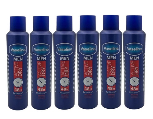 Vaseline men active - 6, dry