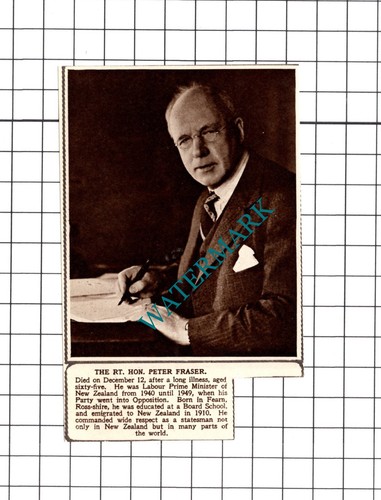 Hon peter fraser - hon,